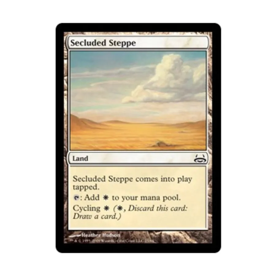 CCG Уединенная степь (С), MTG - Duel Decks - Divine vs. Demonic 
CCG Уединенная степь (С), MTG - Duel Decks - Divine vs. Demonic