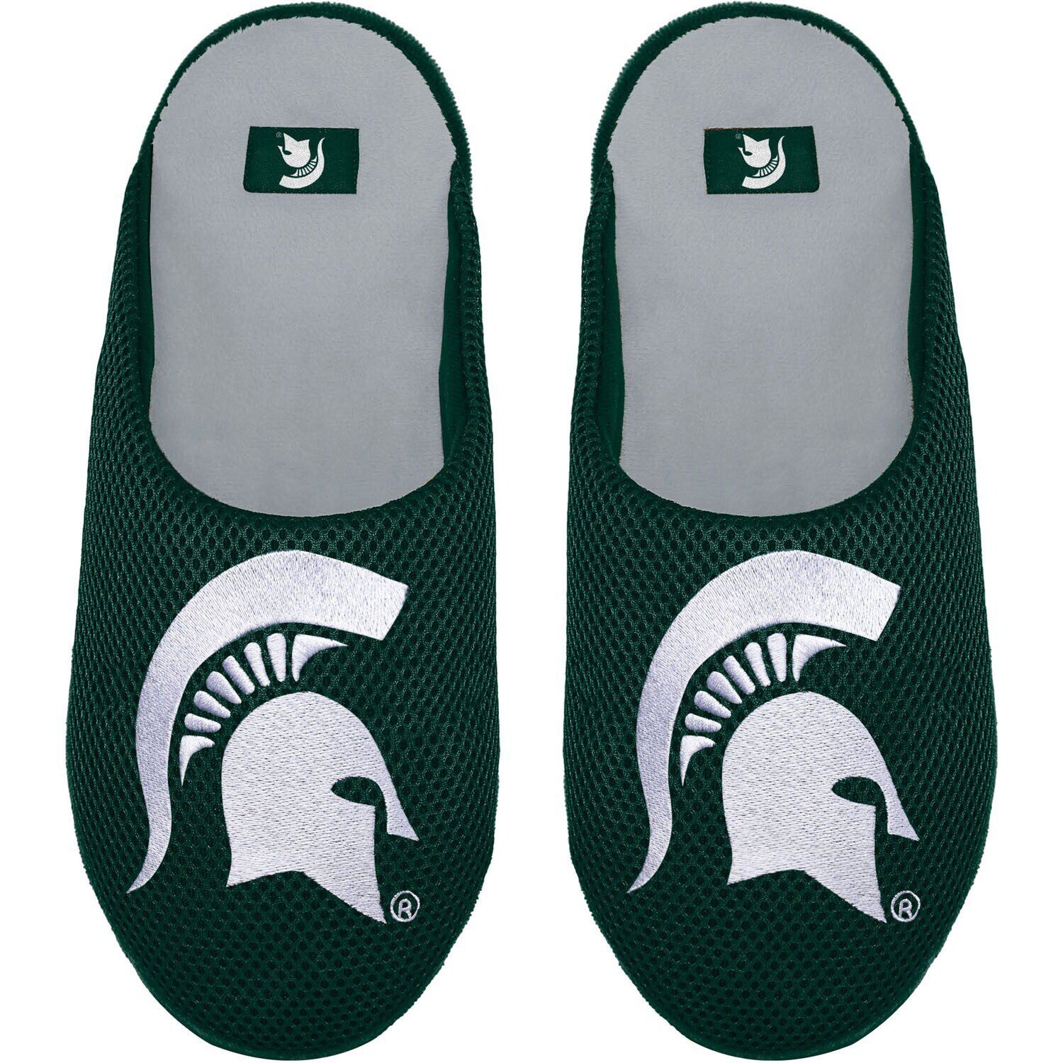 Молодежные тапочки из сетки с цветными блоками и большим логотипом FOCO Michigan State Spartans Unbranded
Молодежные тапочки из сетки с цветными блоками и большим логотипом FOCO Michigan State Spartans Unbranded