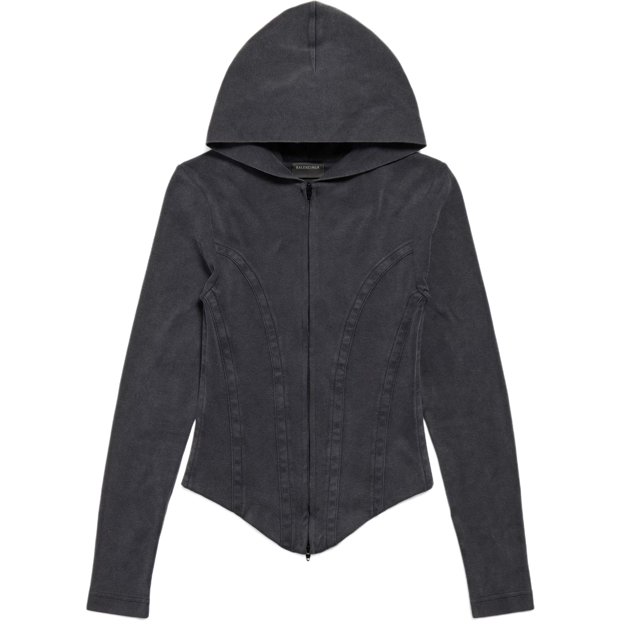 Топ Zip Top Hoodie Balenciaga, черный
Топ Zip Top Hoodie Balenciaga, черный