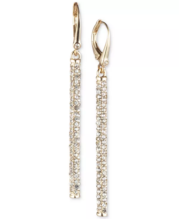 Серьги-Подвески с золотистым микропаве Dkny, gold
Серьги-Подвески с золотистым микропаве Dkny, gold