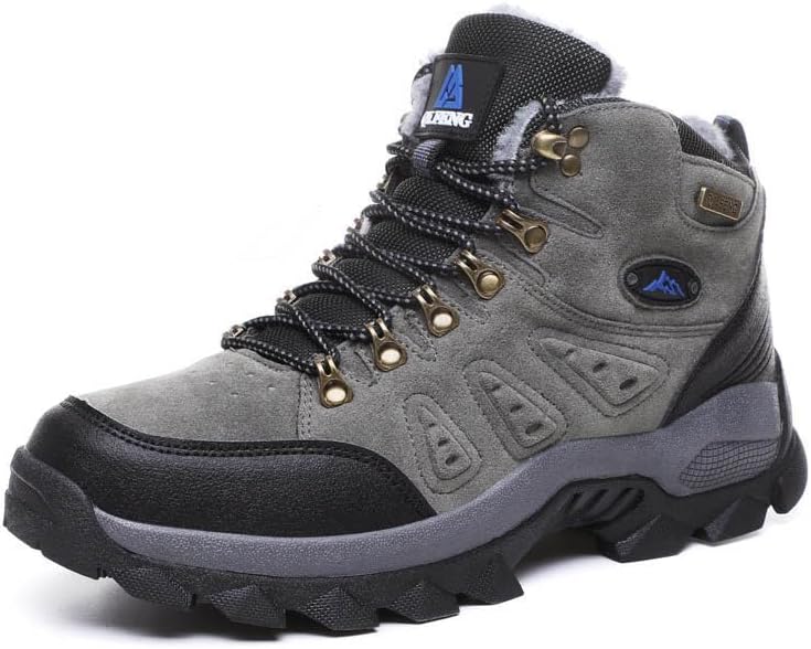 Мужские походные ботинки с утеплителем, зимние теплые ботинки с подкладкой, противоскользящие обувь Generic, серый
Мужские походные ботинки с утеплителем, зимние теплые ботинки с подкладкой, противоскользящие обувь Generic, серый