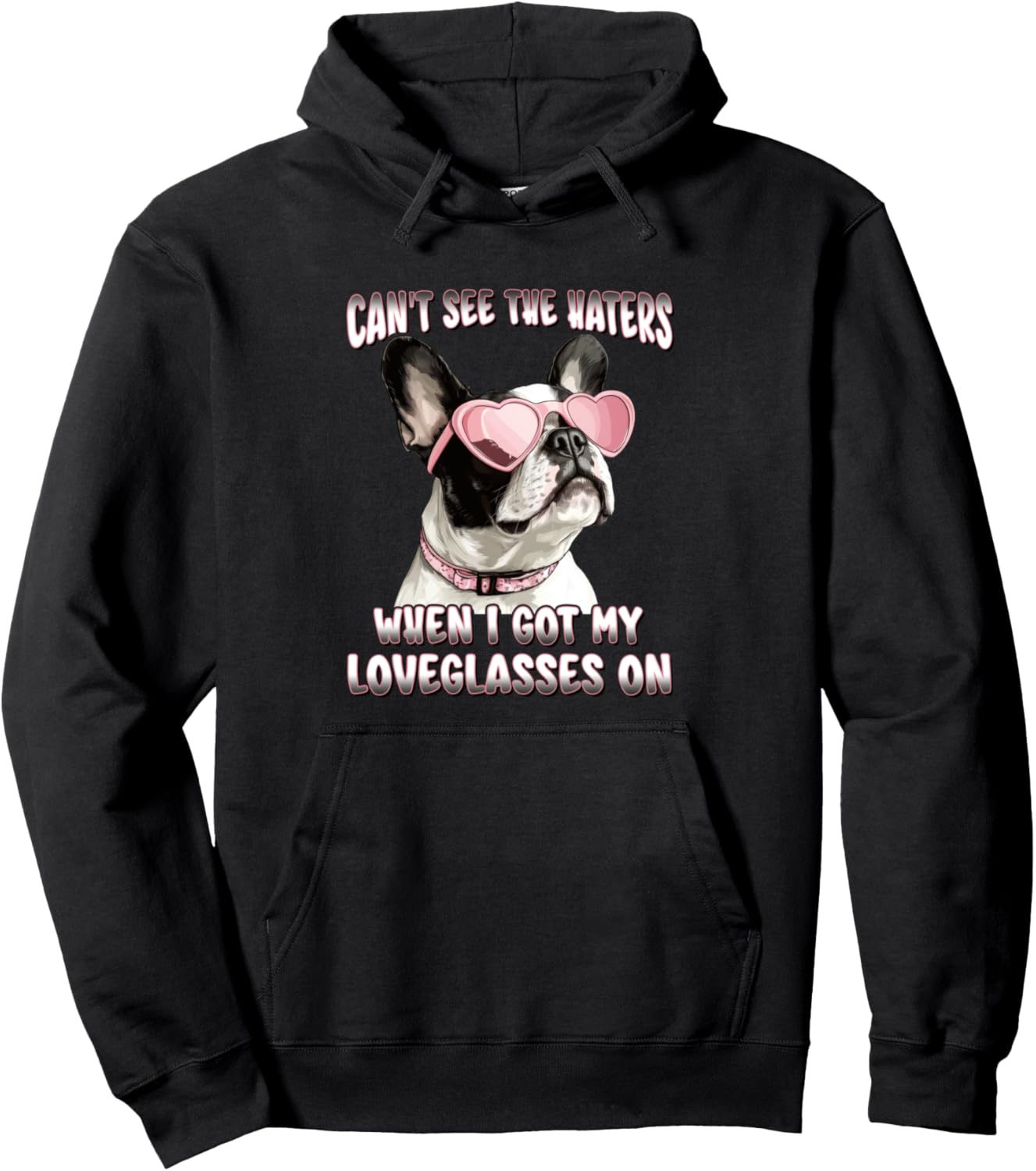 Худи The Haters Loveglasses See Can't See с сердечком французского бульдога Heart Sunglasses French Bulldog Fun, черный
Худи The Haters Loveglasses See Can't See с сердечком французского бульдога Heart Sunglasses French Bulldog Fun, черный