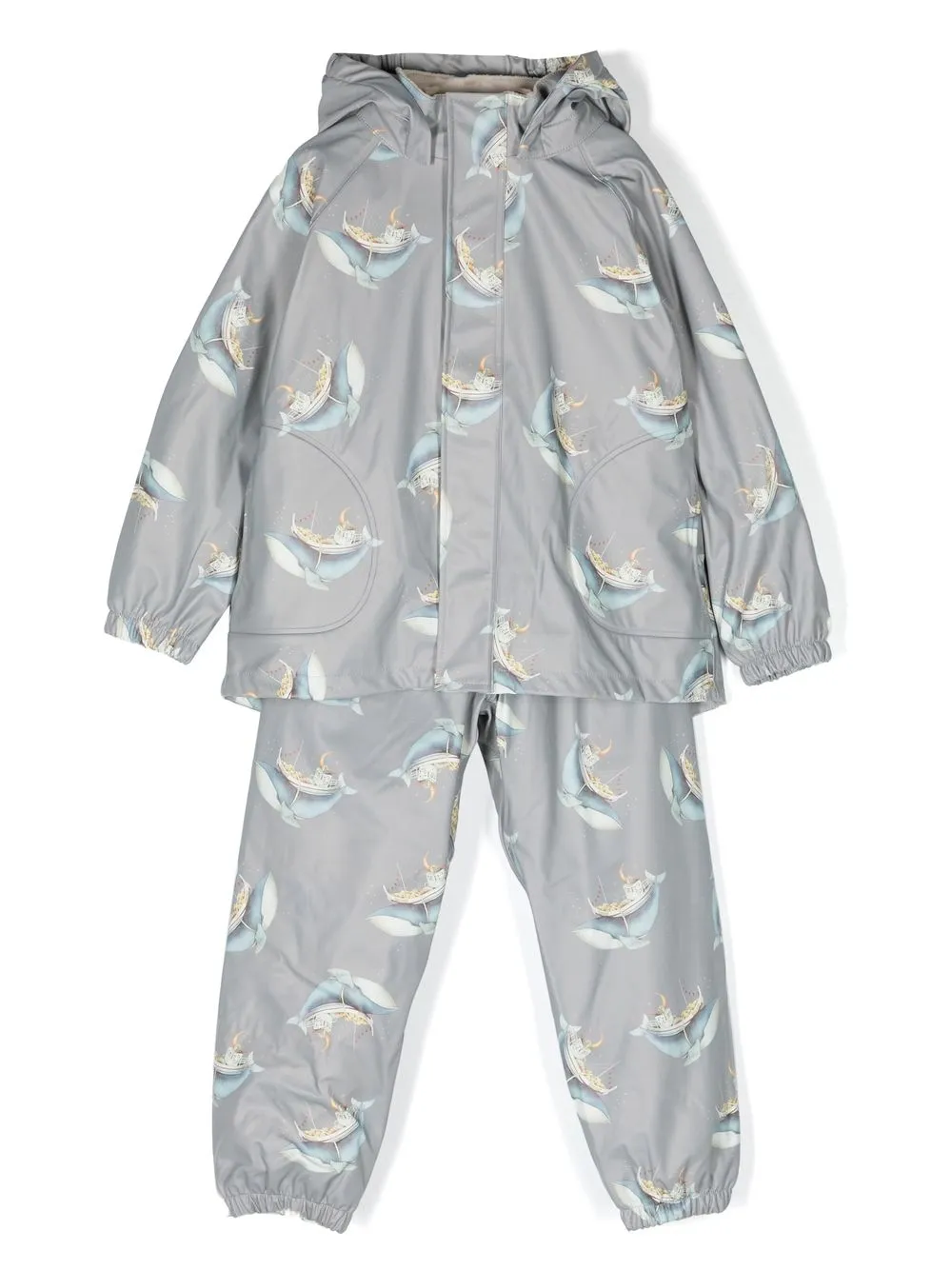 Спортивный костюм с капюшоном и принтом Konges Sløjd, серый
Спортивный костюм с капюшоном и принтом Konges Sløjd, серый