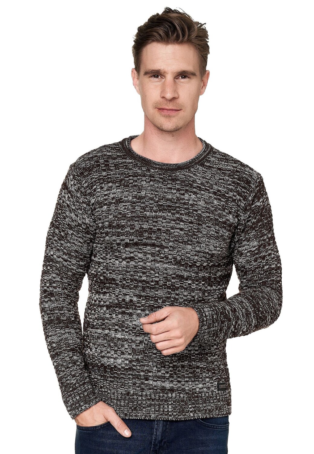 Вязаный свитер в пестрый дизайн RUSTY NEAL, коричневый
Вязаный свитер в пестрый дизайн RUSTY NEAL, коричневый