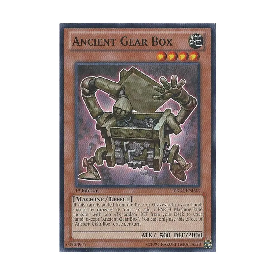 CCG Древняя коробка передач (Обычная), Yu-Gi-Oh - Primal Origins - Singles
CCG Древняя коробка передач (Обычная), Yu-Gi-Oh - Primal Origins - Singles