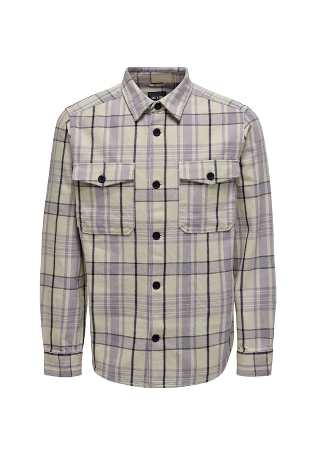 Рубашка Milo фланелевая рубашка с длинными рукавами Only & Sons, фиолетовый
Рубашка Milo фланелевая рубашка с длинными рукавами Only & Sons, фиолетовый