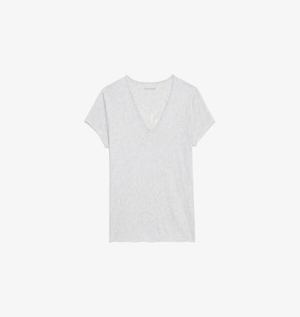 Футболка Story из хлопка с V-образным вырезом Zadig&Voltaire, цвет gris chine clai
Футболка Story из хлопка с V-образным вырезом Zadig&Voltaire, цвет gris chine clai