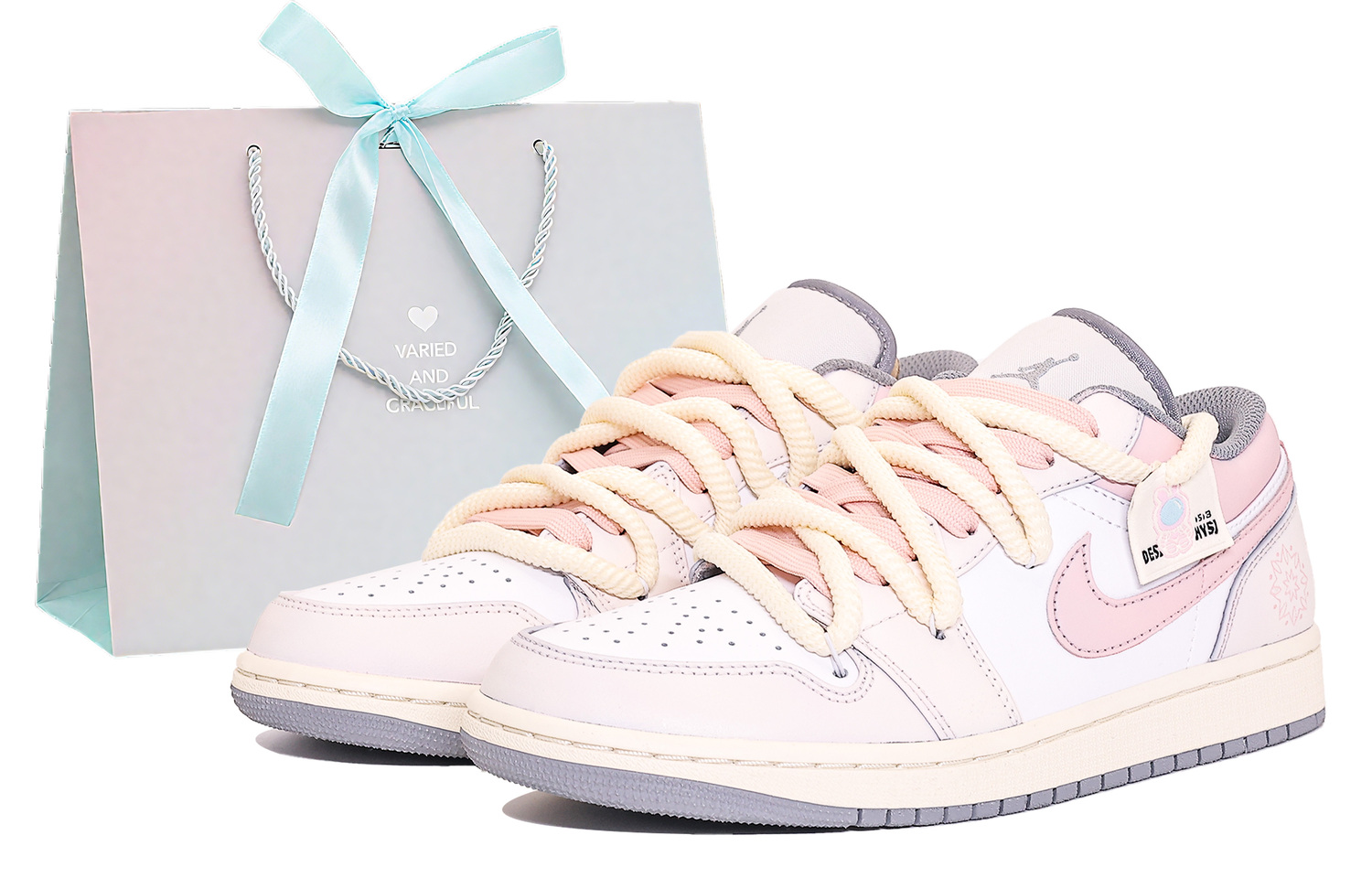 Детские баскетбольные кроссовки Air 1 Grade School Jordan, белый
Детские баскетбольные кроссовки Air 1 Grade School Jordan, белый