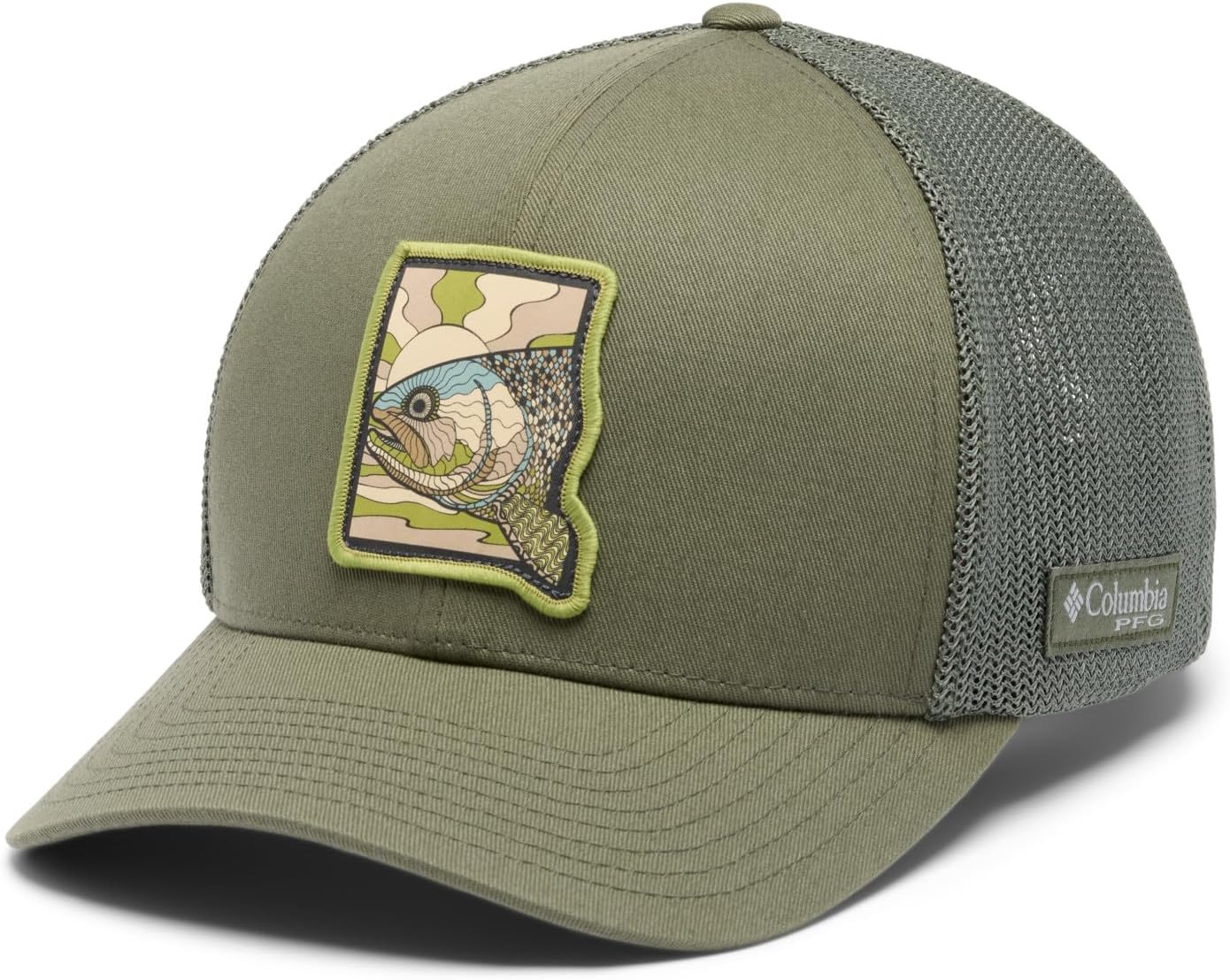 Бейсболка Columbia Unisex-Adult PFG Patch Mesh, Cypress/Trout Shine
Бейсболка Columbia Unisex-Adult PFG Patch Mesh, Cypress/Trout Shine