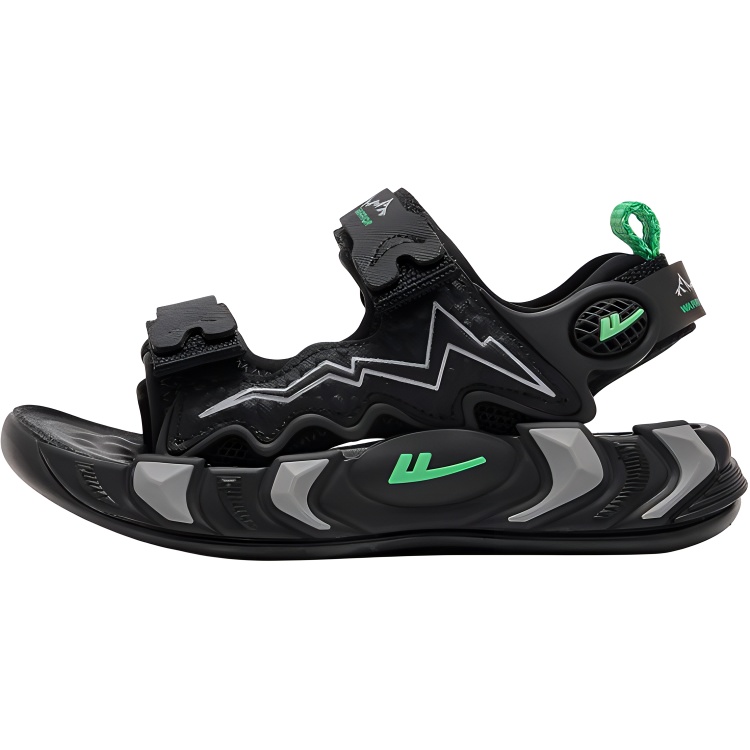 Противоскользящие легкие амортизирующие детские сандалии для детей WARRIOR, черный
Противоскользящие легкие амортизирующие детские сандалии для детей WARRIOR, черный