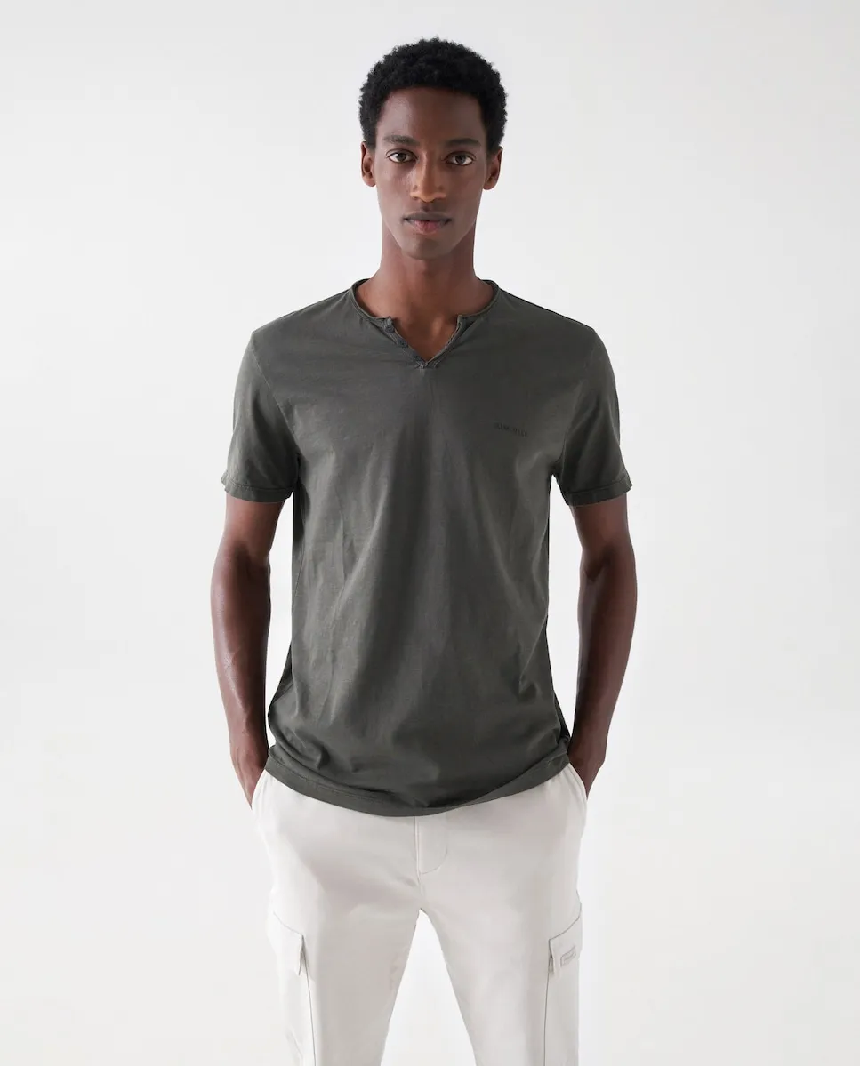 Мужская футболка с брендингом Salsa Jeans, зеленый
Мужская футболка с брендингом Salsa Jeans, зеленый