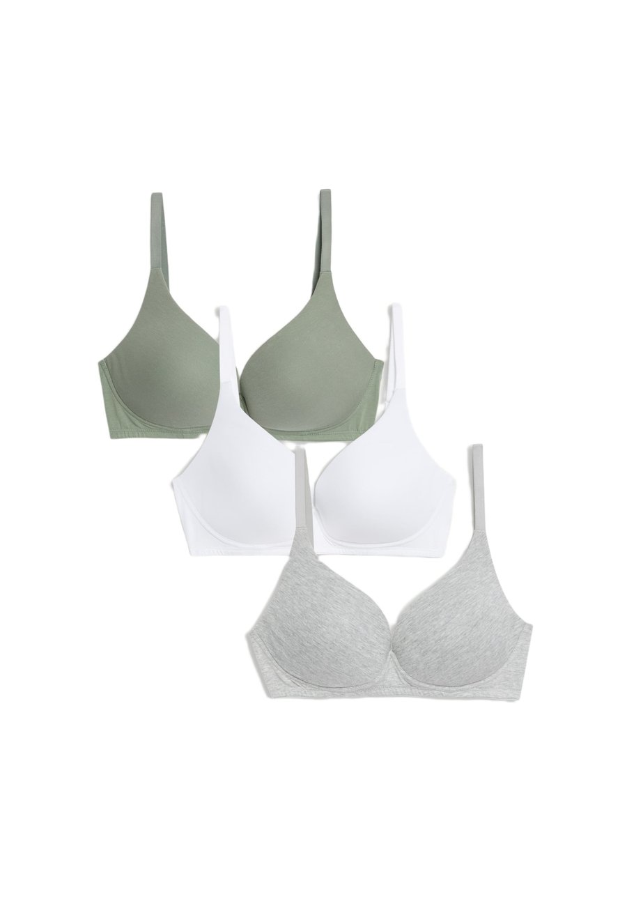 Бюстгальтер Marks & Spencer 3PK, Green Mix/Mottled Green
Бюстгальтер Marks & Spencer 3PK, Green Mix/Mottled Green