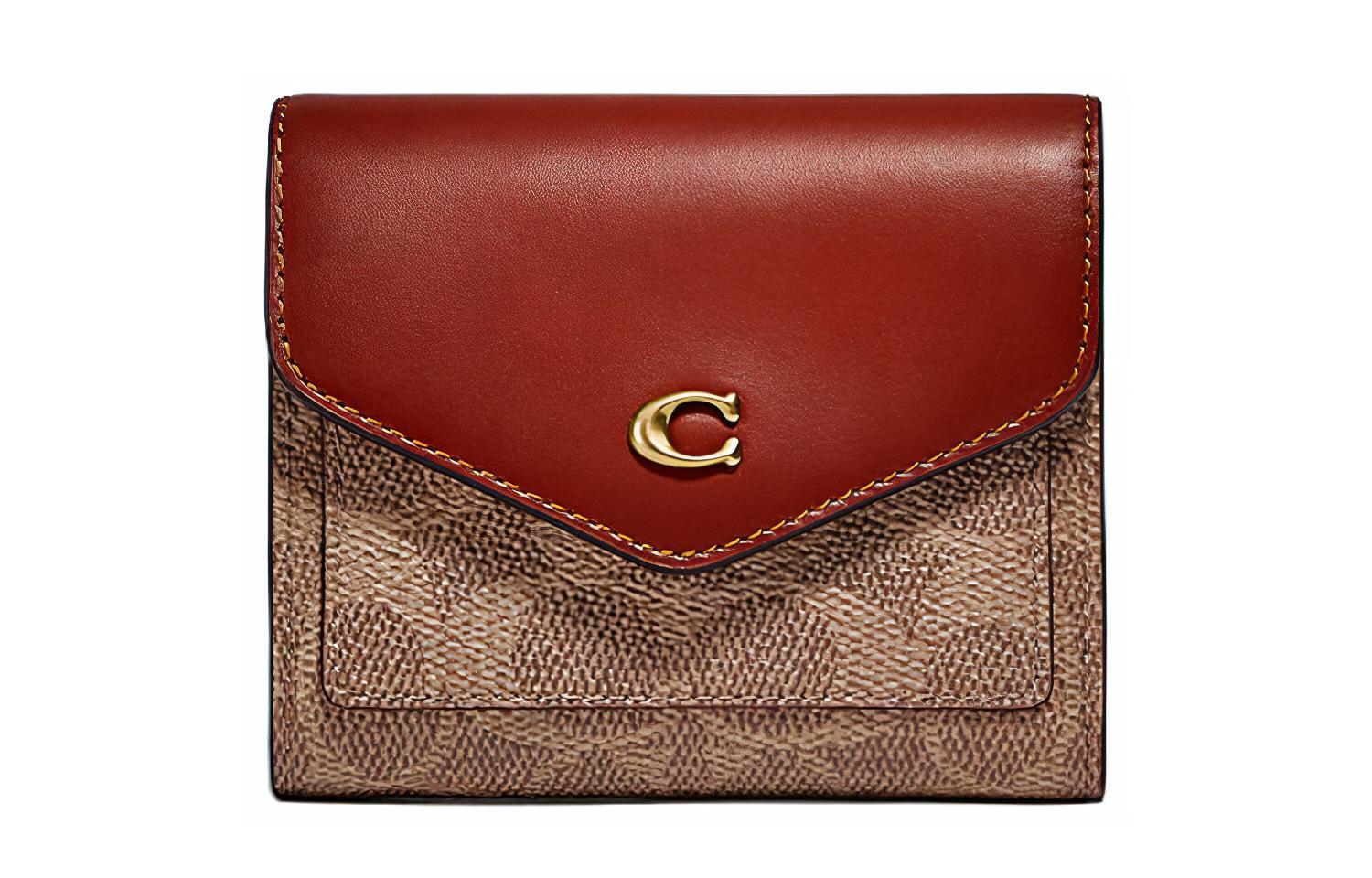Кошелек Wyn из искусственной кожи малого размера для женщин красно-коричневый COACH
Кошелек Wyn из искусственной кожи малого размера для женщин красно-коричневый COACH