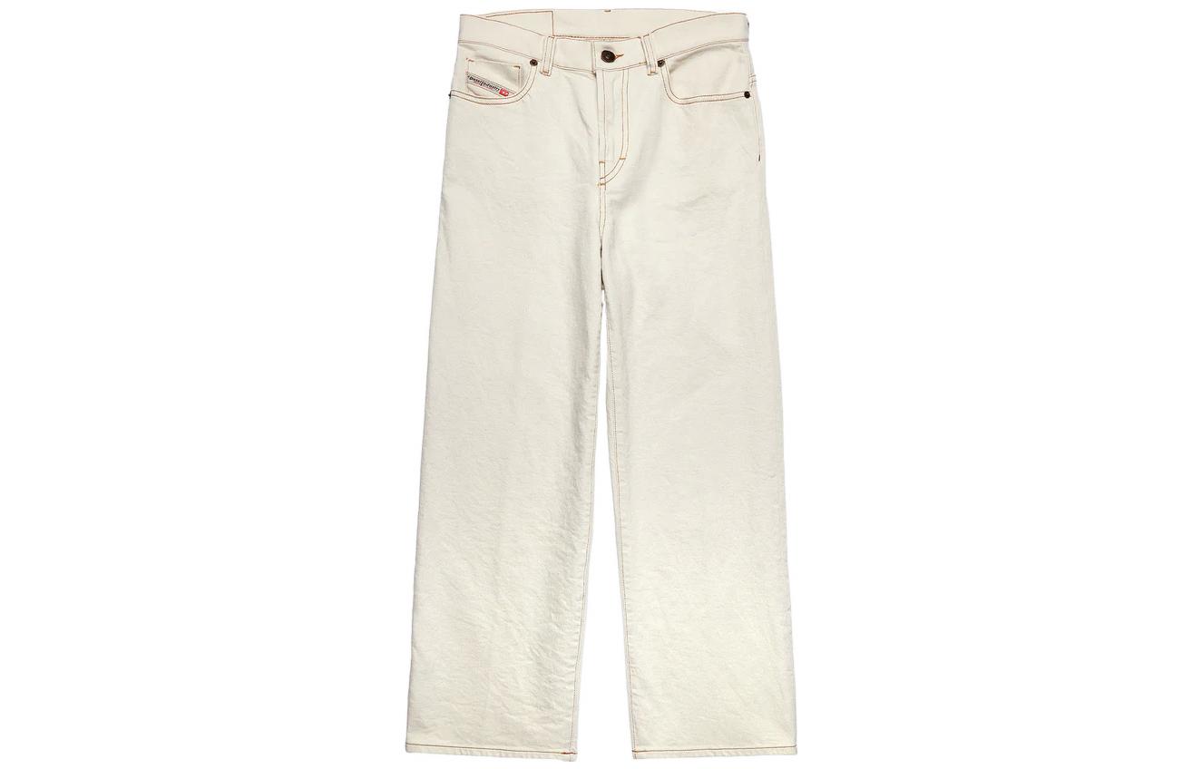 Прямые укороченные джинсы DIESEL, белые
Прямые укороченные джинсы DIESEL, белые