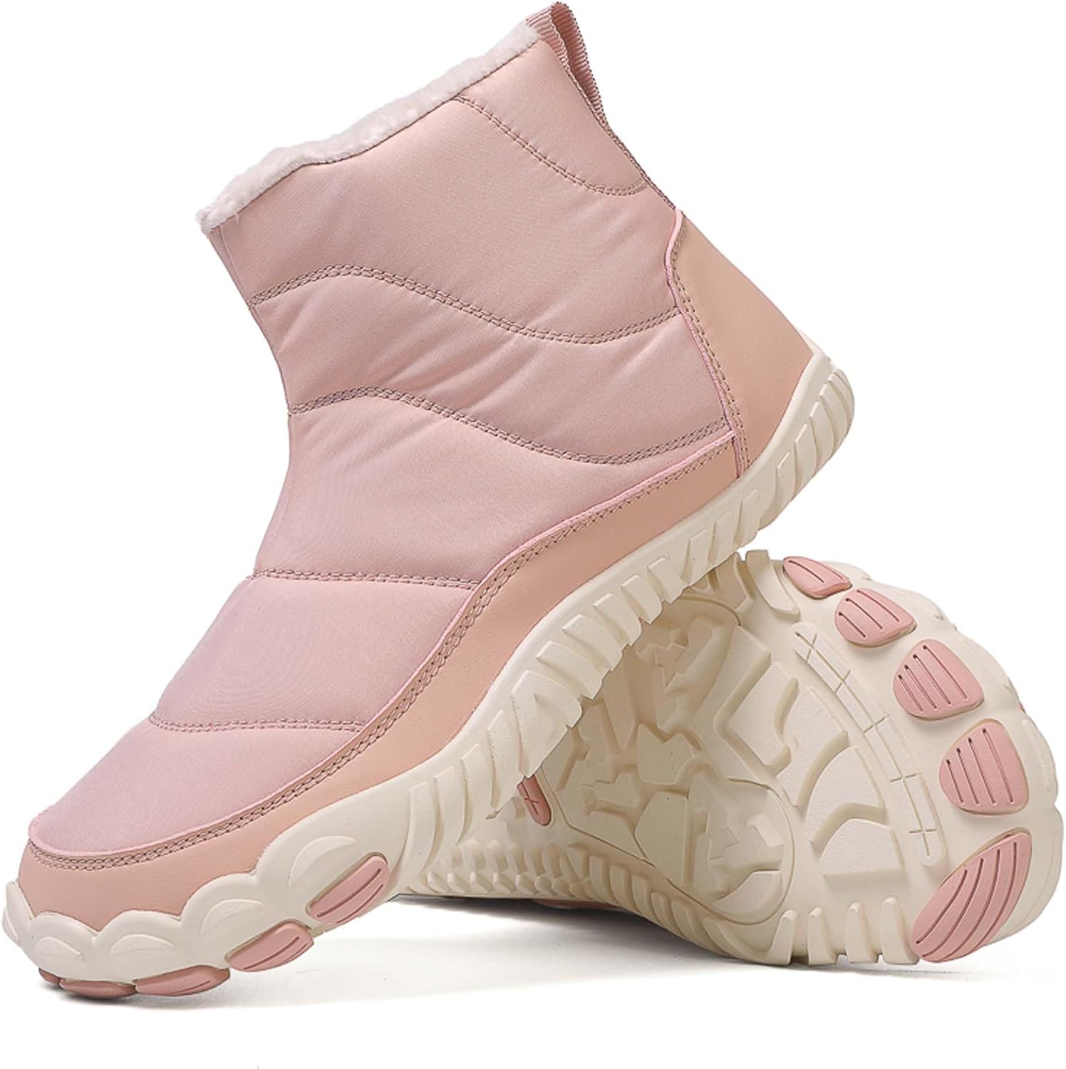 Сапоги для мужчин и женщин с меховой подкладкой, зимние сапоги, теплые и удобные хлопковые ботинки, водонепроницаемые ботинки на ходу - с широким мысом Generic, розовый
Сапоги для мужчин и женщин с меховой подкладкой, зимние сапоги, теплые и удобные хлопковые ботинки, водонепроницаемые ботинки на ходу - с широким мысом Generic, розовый