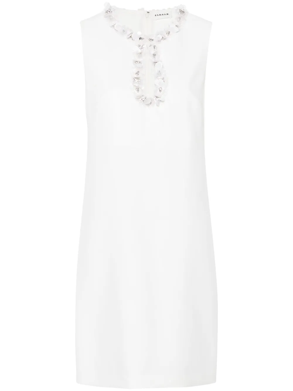 Платье мини Puppy с кристаллами P.A.R.O.S.H., белый
Платье мини Puppy с кристаллами P.A.R.O.S.H., белый
