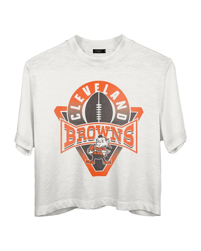 Женская футболка NFL Cleveland Browns с воротником-стойкой Junk Food Clothing, белый
Женская футболка NFL Cleveland Browns с воротником-стойкой Junk Food Clothing, белый