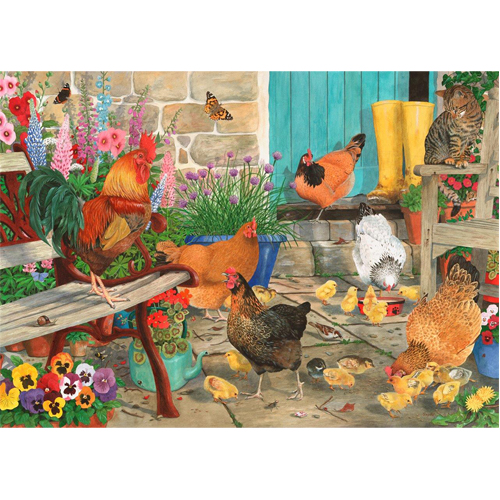 Пазлы Hen Pecked 1000 Piece Puzzle
Пазлы Hen Pecked 1000 Piece Puzzle
