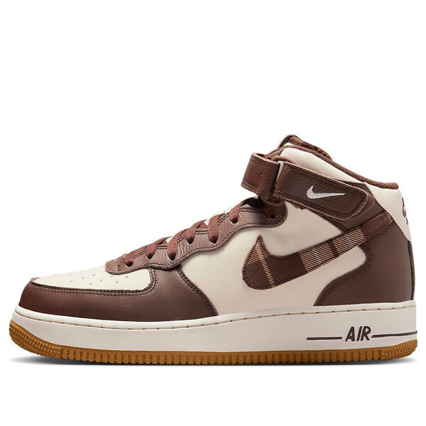 Кроссовки air force 1 mid Nike, коричневый
Кроссовки air force 1 mid Nike, коричневый