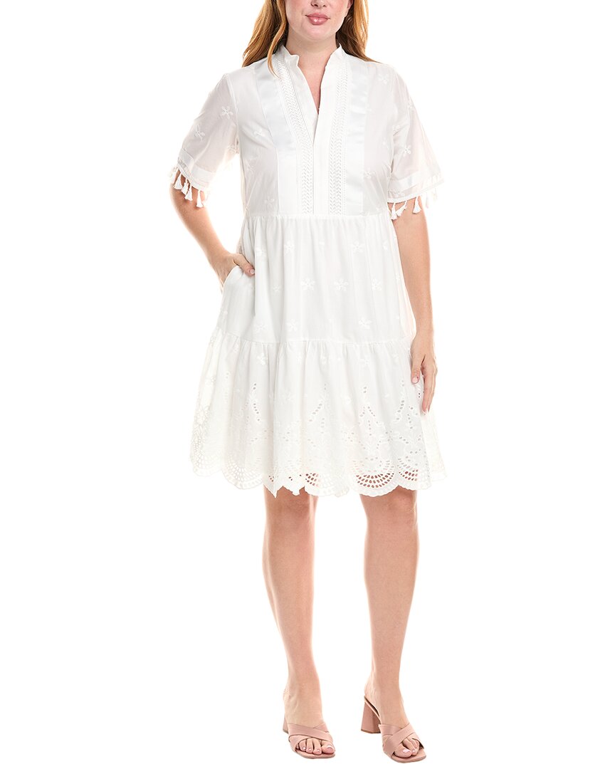 Тахери ASL Плюс Вышитое Многоярусное Мини-платье Tahari ASL, белый
Тахери ASL Плюс Вышитое Многоярусное Мини-платье Tahari ASL, белый