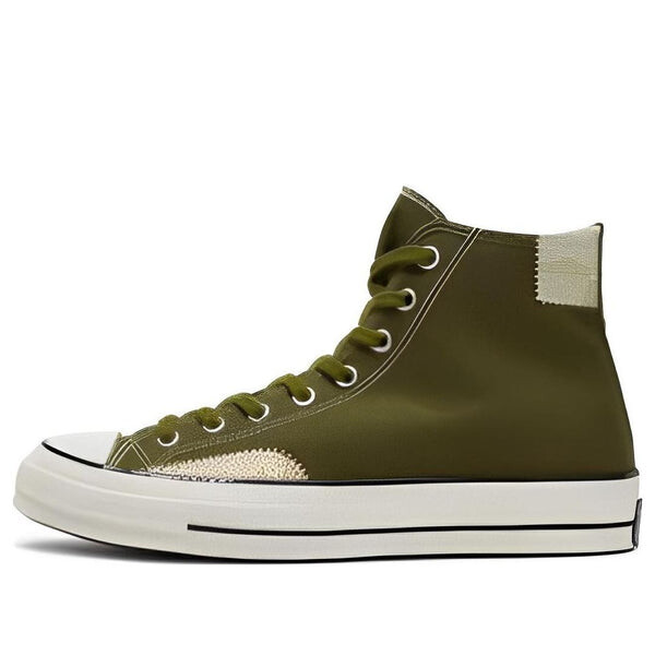 Кроссовки chuck 70 high 'crafted ollie patch vitality green' Converse, зеленый
Кроссовки chuck 70 high 'crafted ollie patch vitality green' Converse, зеленый