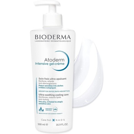 Atoderm Ультра-успокаивающий охлаждающий интенсивный гель-крем 500 мл, Bioderma
Atoderm Ультра-успокаивающий охлаждающий интенсивный гель-крем 500 мл, Bioderma