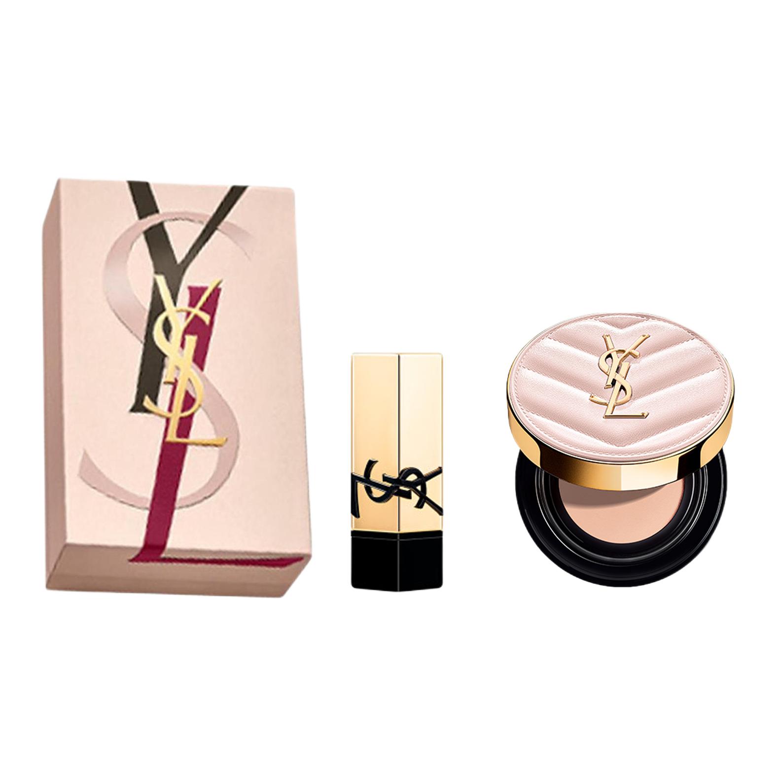 SAINT LAURENT Mingcai pink glow светящаяся подушечка жидкий тональный крем, квадратный тюбик чистая помада наборы макияжа натуральный прозрачный
SAINT LAURENT Mingcai pink glow светящаяся подушечка жидкий тональный крем, квадратный тюбик чистая помада наборы макияжа натуральный прозрачный