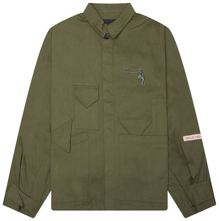 Куртка Jungles Pockets Boxy Jacket, зеленый
Куртка Jungles Pockets Boxy Jacket, зеленый