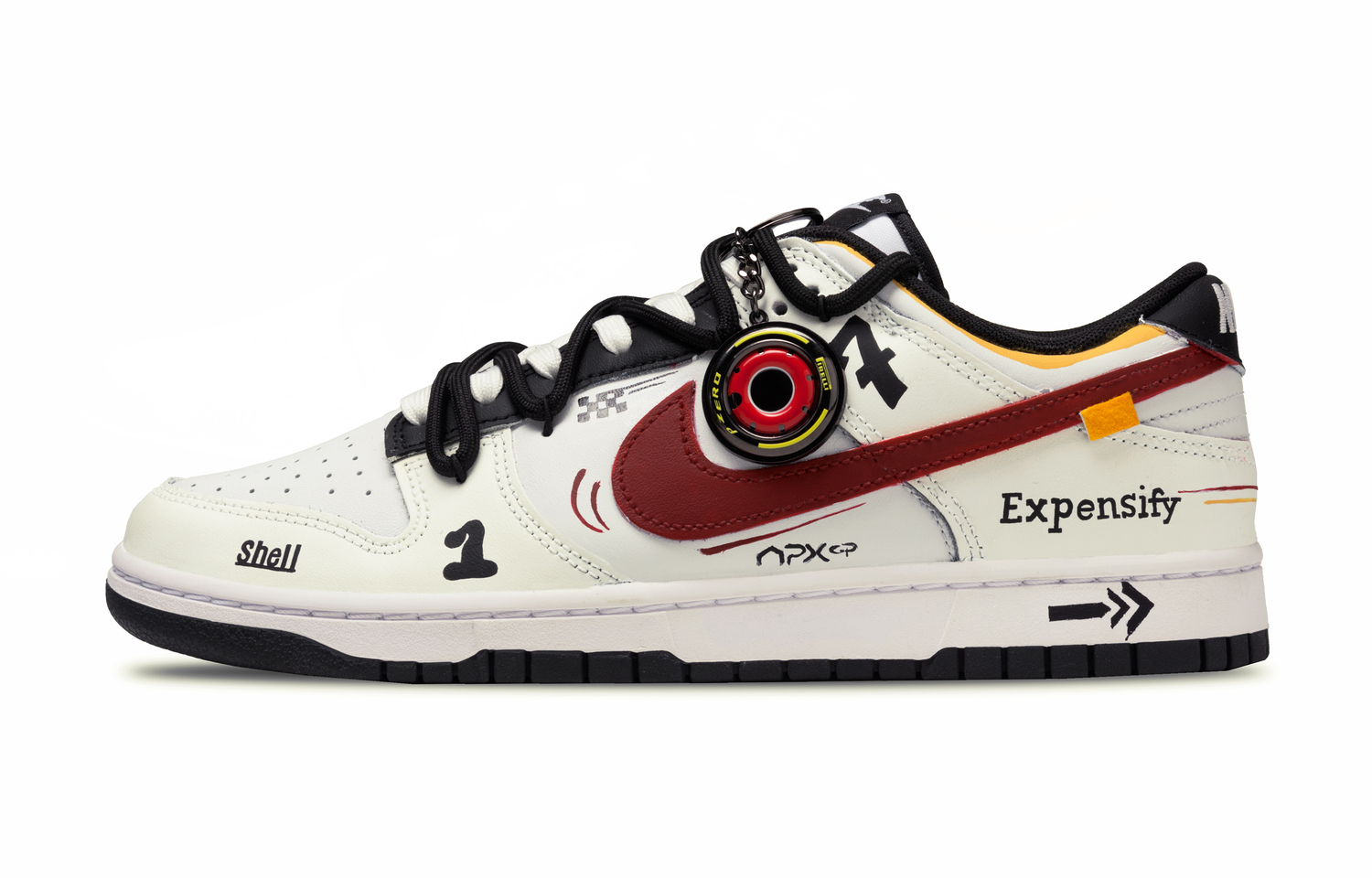 Nike Данки устойчивые к истиранию низкие скейтбордские кроссовки унисекс черный белый красный белый, цвет White
Nike Данки устойчивые к истиранию низкие скейтбордские кроссовки унисекс черный белый красный белый, цвет White