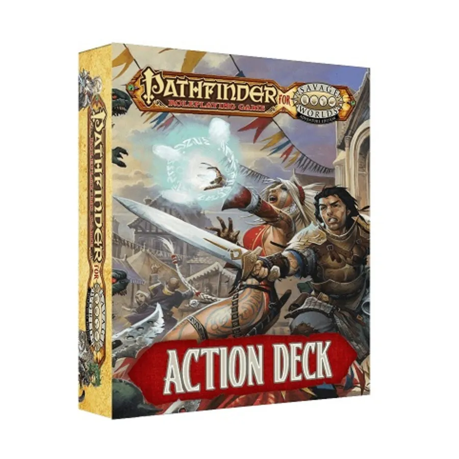 Бокс-сет Pathfinder for Savage Worlds - Action Deck, Pathfinder for Savage Worlds
Бокс-сет Pathfinder for Savage Worlds - Action Deck, Pathfinder for Savage Worlds