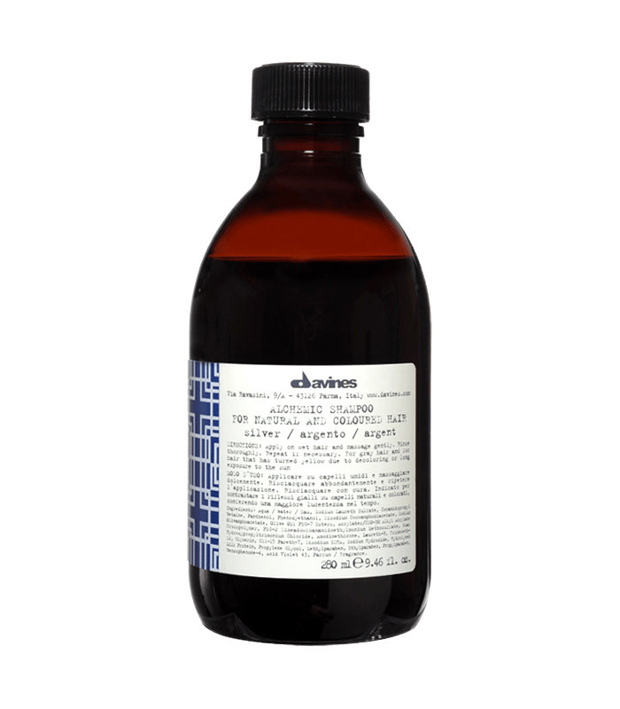 Davines, Alchemic Silver, шампунь для светлых, платиновых, блондированных, обесцвеченных или седых волос, 280 мл
Davines, Alchemic Silver, шампунь для светлых, платиновых, блондированных, обесцвеченных или седых волос, 280 мл