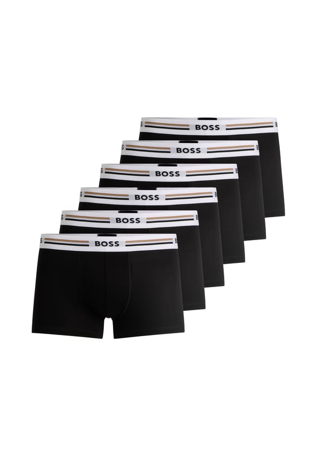 Упаковка из 6 трусов-боксеров - 6 шт. вискозные стрейч-шорты с логотипом Boss, черный
Упаковка из 6 трусов-боксеров - 6 шт. вискозные стрейч-шорты с логотипом Boss, черный