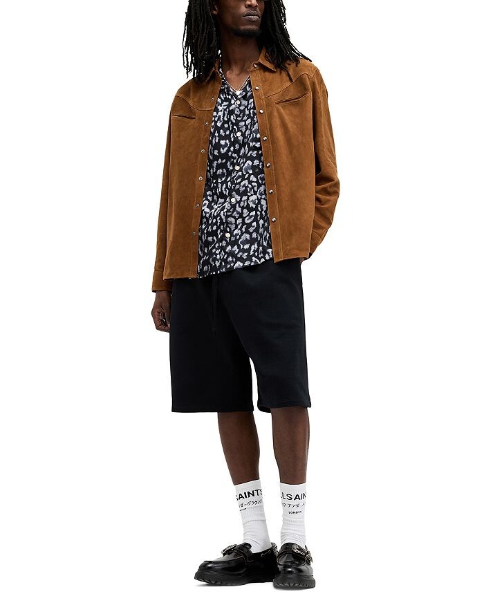 Замшевая рубашка ALLSAINTS Navarro, коричневый
Замшевая рубашка ALLSAINTS Navarro, коричневый