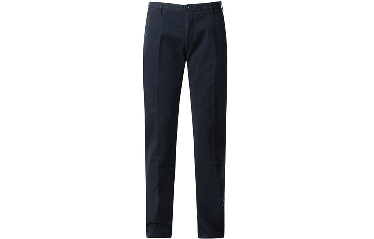 Hugo Boss Мужские повседневные брюки темно-синего цвета, прямого кроя
Hugo Boss Мужские повседневные брюки темно-синего цвета, прямого кроя