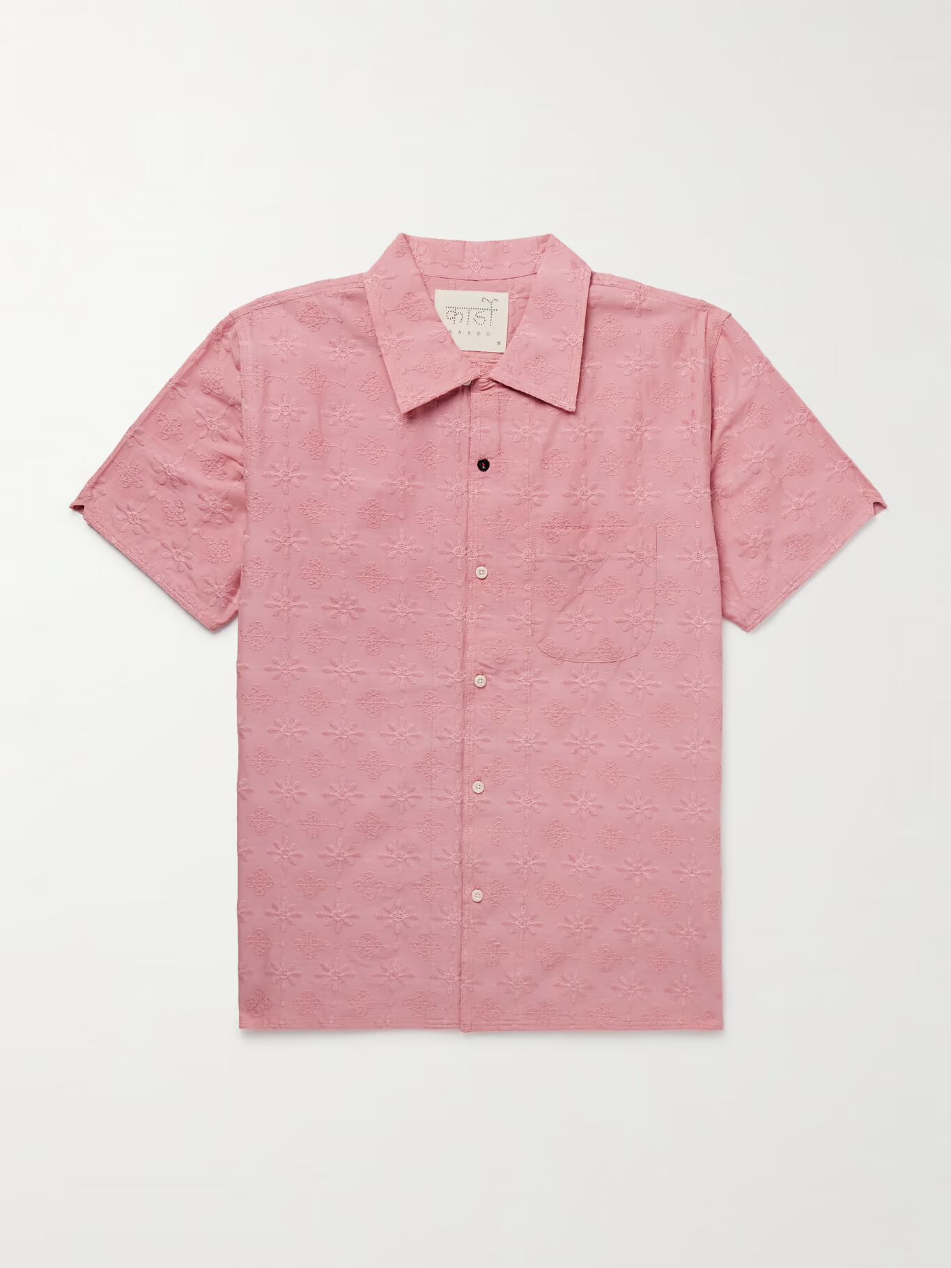 Вышитая рубашка из хлопка-вуали Chintan KARDO, коралловый
Вышитая рубашка из хлопка-вуали Chintan KARDO, коралловый