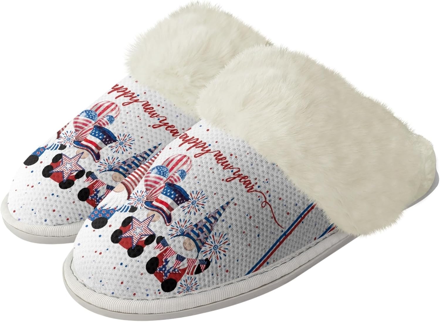 Тапочки Micoklinlin для женщин и мужчин, с плюшевой подкладкой, домашние фланелевые тапочки, зимние мягкие и теплые тапочки для дома, Happy New Year Elements
Тапочки Micoklinlin для женщин и мужчин, с плюшевой подкладкой, домашние фланелевые тапочки, зимние мягкие и теплые тапочки для дома, Happy New Year Elements