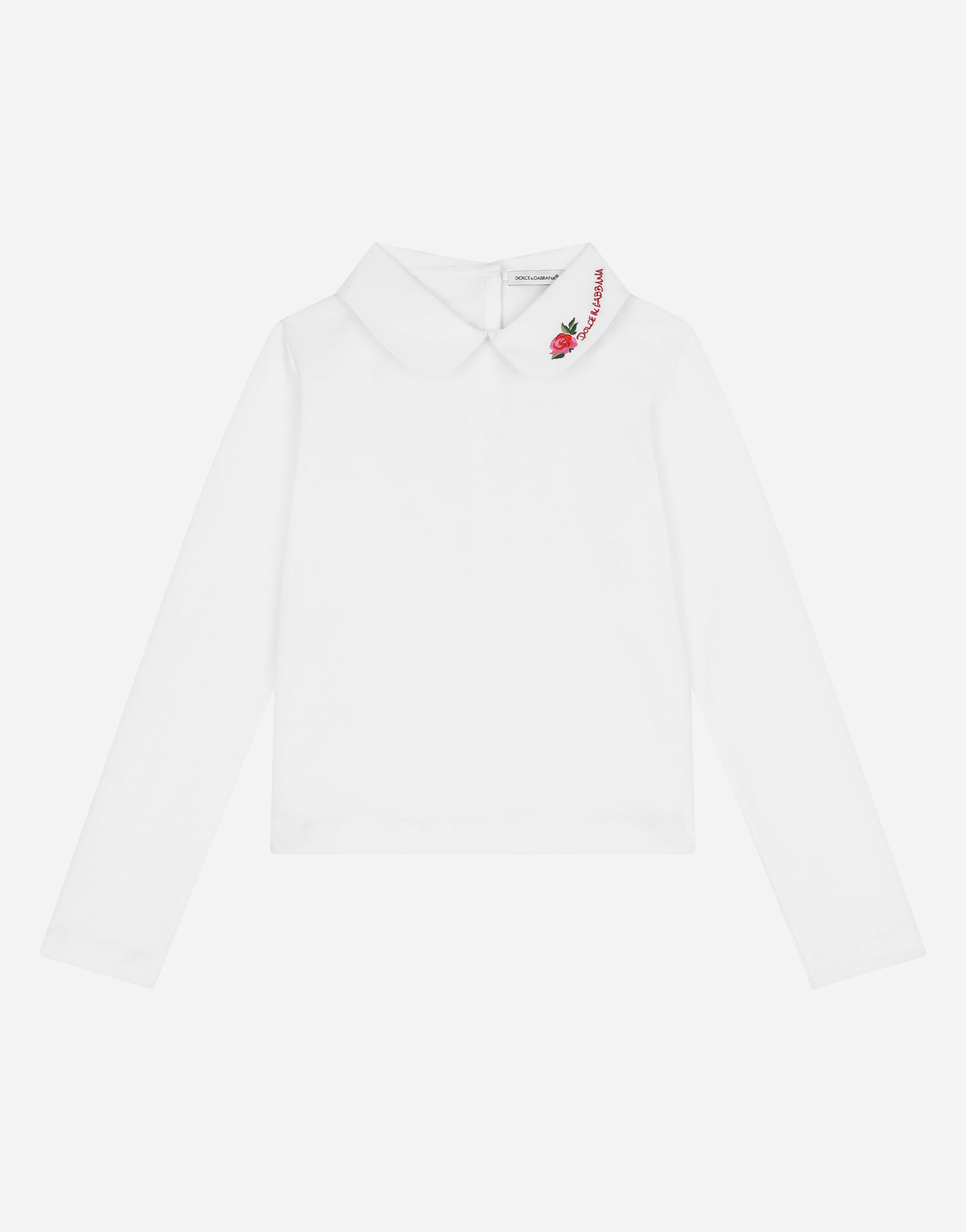Футболка из джерси с вышивкой логотипа Dolce&Gabbana, белый
Футболка из джерси с вышивкой логотипа Dolce&Gabbana, белый