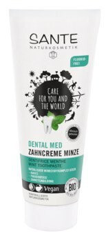 Зубная паста с мятой и органическим шалфеем без фтора, 75 мл Sante Dentalmed
Зубная паста с мятой и органическим шалфеем без фтора, 75 мл Sante Dentalmed