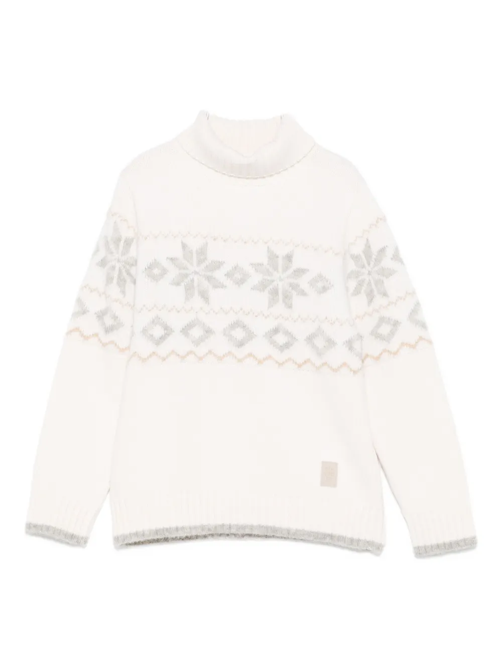 Свитер с узором «снежинки» Eleventy Kids, белый
Свитер с узором «снежинки» Eleventy Kids, белый