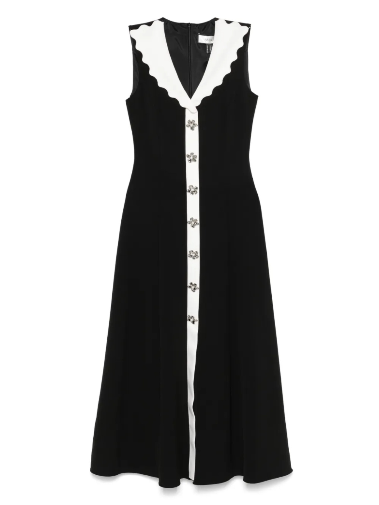 Платье миди с фестончатым воротником NISSA, черный
Платье миди с фестончатым воротником NISSA, черный