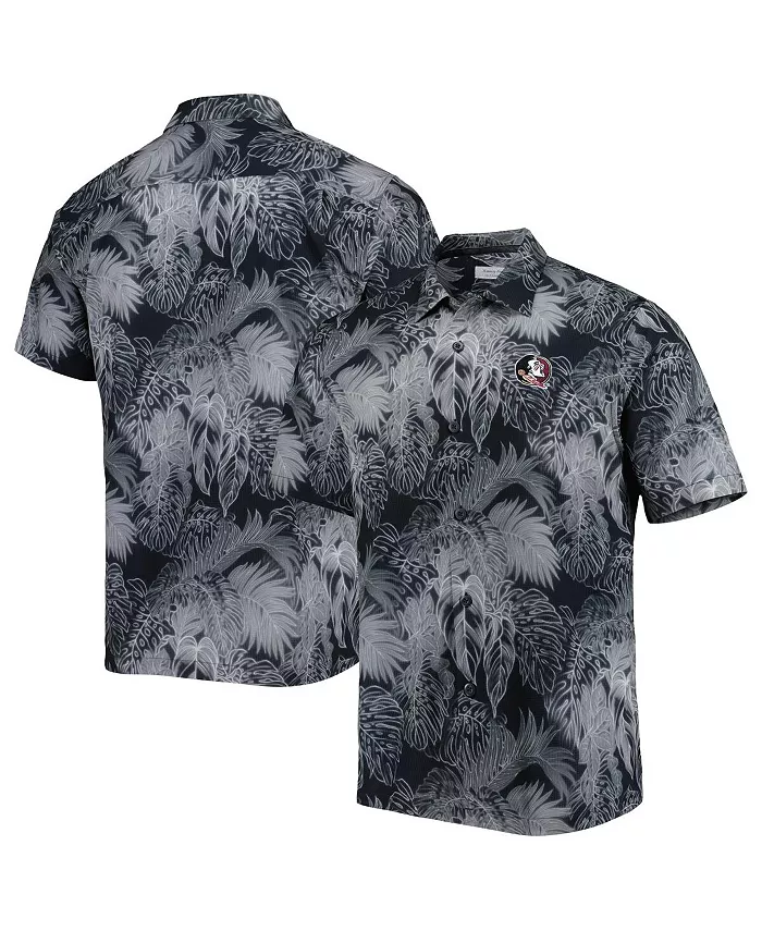 Мужская черная футболка Florida State Seminoles Coast Luminescent Fronds IslandZone на пуговицах Camp Tommy Bahama
Мужская черная футболка Florida State Seminoles Coast Luminescent Fronds IslandZone на пуговицах Camp Tommy Bahama