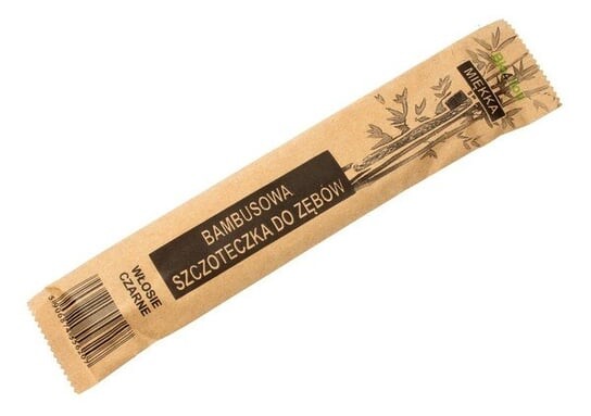 Мягкая бамбуковая зубная щетка - черная щетина 1 шт. Bio4You, Biomika
Мягкая бамбуковая зубная щетка - черная щетина 1 шт. Bio4You, Biomika