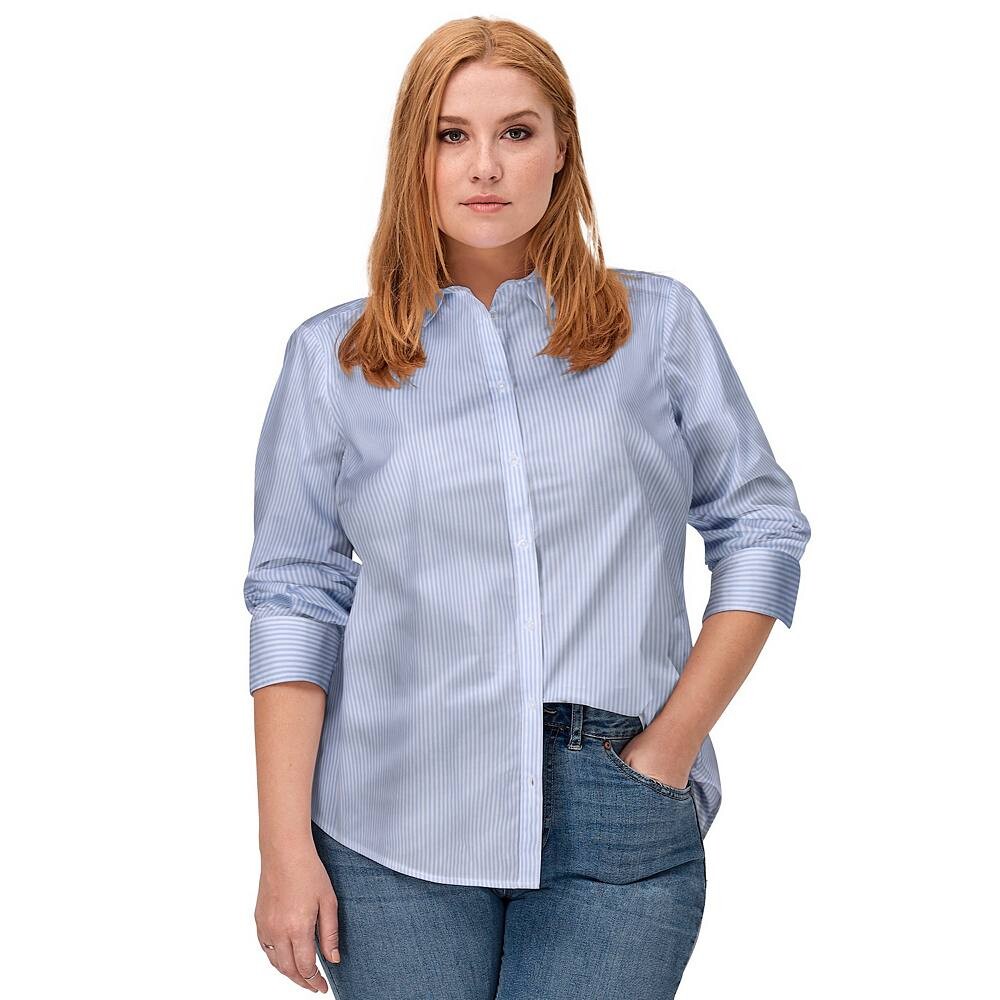 Женская рубашка больших размеров ellos на пуговицах Ellos, цвет French Blue White
Женская рубашка больших размеров ellos на пуговицах Ellos, цвет French Blue White