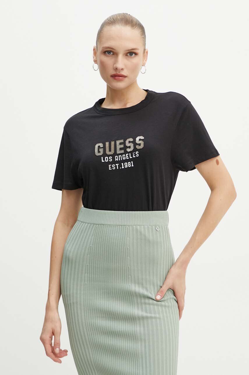 Футболка Guess PYRAMIDE, черный 
Футболка Guess PYRAMIDE, черный