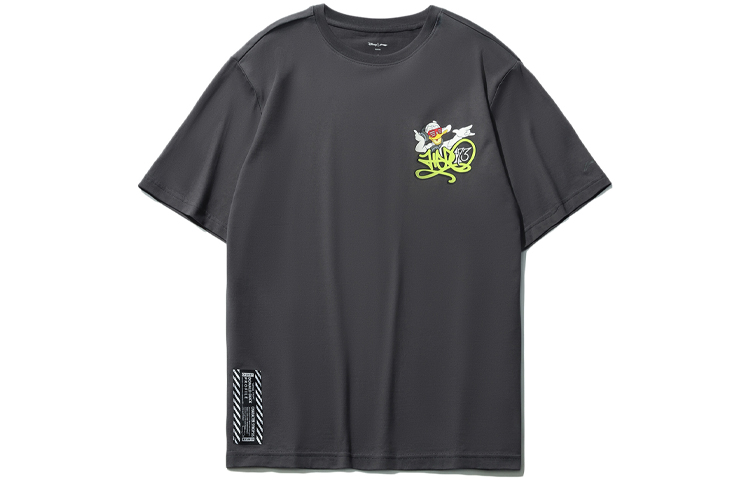 Дисней Футболка унисекс черная сосна серая LINING
Дисней Футболка унисекс черная сосна серая LINING