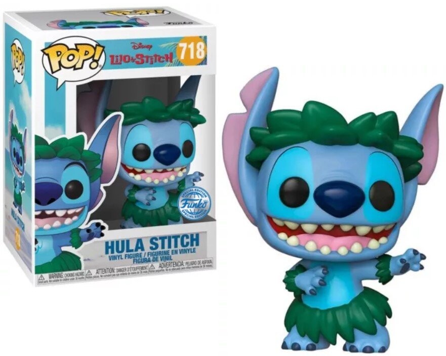 Funko POP! Лило и Стич Дисней 718 статуэтка Хула Стич
Funko POP! Лило и Стич Дисней 718 статуэтка Хула Стич