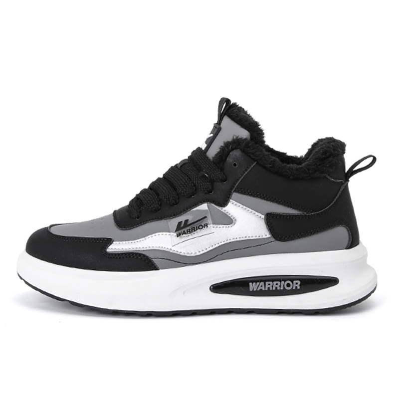 WARRIOR Теплозащита, увеличивающая рост, устойчивая к истиранию, нескользящая, низкая повседневная обувь для мужчин, серо-черного цвета
WARRIOR Теплозащита, увеличивающая рост, устойчивая к истиранию, нескользящая, низкая повседневная обувь для мужчин, серо-черного цвета