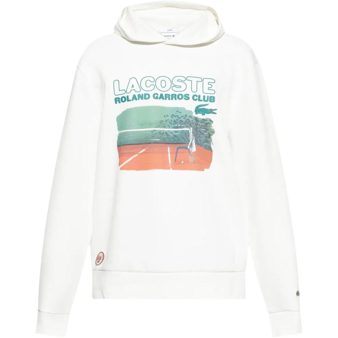 Толстовка Rolland Garros Club LACOSTE, белый
Толстовка Rolland Garros Club LACOSTE, белый