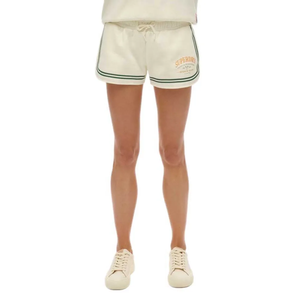 Спортивные шорты Superdry Country Club Racer, бежевый 
Спортивные шорты Superdry Country Club Racer, бежевый