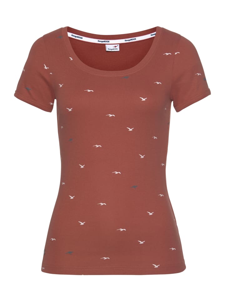 Футболка цвета ржавчины Kangaroos
Футболка цвета ржавчины Kangaroos